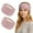 Pink, variant on TOPTIE 2 Pcs Ear Muffs Headbands for Winter Women, Pink Knit Thick Ear Warmers Fleece Headband Lined Furry Cable Head Wrap
