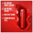 thumbnail image 5 of Maybelline New York Super Stay Vinyl Ink Longwear No-Budge Liquid Lipcolor, Highly Pigmented Color and Instant Shine, peppy ,4.2 ml, 5 of 5