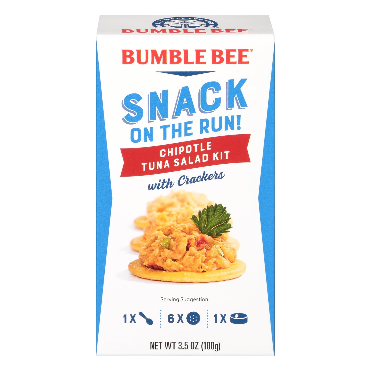 Bumble Bee Snack On The Run Chipotle Tuna Salad with Crackers Kit, 3.5 oz
