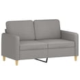 thumbnail image 4 of vidaXL Sectional Sofa Couch with Pillows and Cushions for Living Room Fabric, 4 of 7