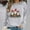 Gray(New), variant on PNTUTB Women's Fashion Santa Claus Pattern Print Casual Crewneck Long Sleeve Loose Pullover Hoodless Sweatshirt