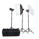 thumbnail image 5 of Kit Profesional de Iluminación Fotográfica MT-300AM con 3 Luces de Estudio de 300W, Incluye Softboxes, Paraguas y Disparador AC616 para Capturas Perfectas., 5 of 6