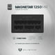 thumbnail image 4 of Fuente de Poder PC 1250W Gamer Balam Rush Magnetar 1250MR 80 Plus Platinum Modular Negro BR-937610, 4 of 5