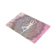 thumbnail image 2 of MKHERT Yoga Woman with Mandala and Flowers Doormat Rug Home Decor Floor Mat Bath Mat 30x18 inch, 2 of 3