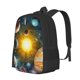 thumbnail image 1 of Disketp Space Planet Mochila Minimalista de Gran Capacidad, Mochila de Viaje para Escuela, Trabajo o Uso Diario, 1 of 6