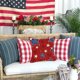 thumbnail image 4 of Fundamental Cojín y Bandera Estadounidense, Estampado a Doble Cara, Elegante Diseño En Cremallera Oculta, Tela de Poliéster Suave, Decoración para Sofá Cama, Idea de Regalo Única, Lujosa a Máquina., 4 of 5