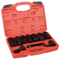 thumbnail image 3 of 10Pcs Oxygen Sensor Socket Set Sensor Oil Pressure Sending Unit Removal Kit, 3 of 7