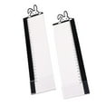 thumbnail image 4 of EeaseCA 2 Pcs Design Lapin Tableau Mémo pour Moniteur Support de Note en Acrylique Panneau Latéral de Moniteur d'Ordinateur Transparent Bloc Mémo Multifonction Rappel Adhésif (Gauche et Droite), 4 of 7