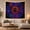 Good Vibes Sun, variant on Neon Woman and Cannabis Leaf Tapestry Wall Hanging