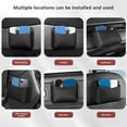 thumbnail image 2 of Xingzhi Car Seat Console Storage Box For Front Seats And Can Be Taken Out black, 2 of 6