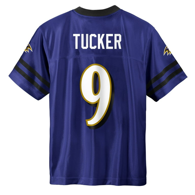 Baltimore Ravens Boys 4 18 Player Jersey Tucker 9K1BXFGAB XS4 5