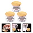 thumbnail image 1 of BESTYASH 3Pack Glass Nail Dish with Lid Assorted Color for DIY Nail Tool Storage Back to School, 1 of 6