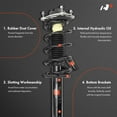 thumbnail image 3 of A-Premium Pair (2) Front Driver and Passenger Side Complete Strut and Coil Spring Assembly Compatible with Audi A6 2012-2018, A6 Quattro 2012-2018, A7 Quattro 2012-2018 3.0L, 3 of 8