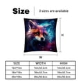 thumbnail image 5 of Starry Animals Pillow Covers Inserts, Decorative Pillows, Throw Pillows with Unique Patterns for Home Décor - Set of 2 in 16x16, 18x18, or 20x20 inches, 5 of 6