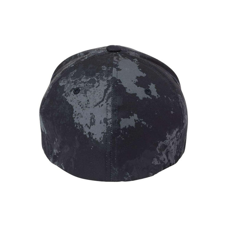 6277 L/XL Cotton Blend Flexfit Black - Size: - - Poseidon Cap -