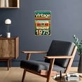thumbnail image 6 of 1pc Vintage Style Metal Sign - Iron, 1975, Rustic Metal Wall Decor - Perfect for Home, Bar, Cafe, Garage, Farmhouse Walls, Retro Cassette Tape Design, Room Decor, 6 of 7