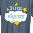 thumbnail image 3 of Instant Message - I Am Sleepy - Women's Short Sleeve Graphic T-Shirt, 3 of 6
