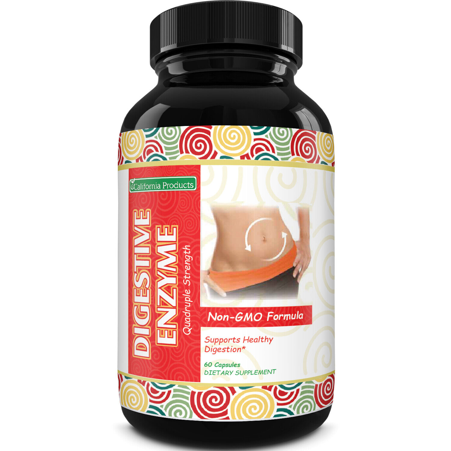 Pure Digestive Enzyme Capsules with Lipase Amylase Protease