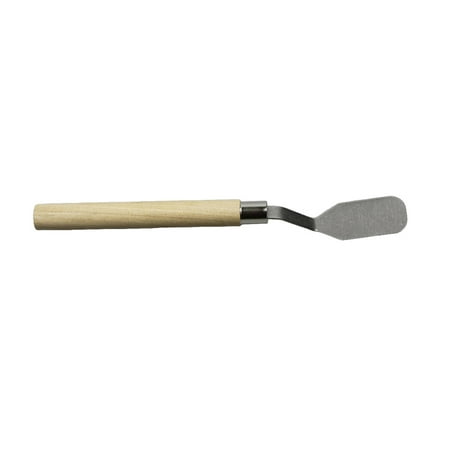 

TureClos Stainless Steel Spatula Professional Supplies Decorating Oil Painting Shovel Handle Students Palette Props Scraper Tools Flat Head