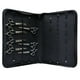 thumbnail image 5 of Estuche de almacenamiento para tijeras de salón, soporte para tijeras de corte de cabello, caja organizadora, negro para, 5 of 8
