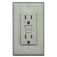 thumbnail image 1 of AH Lighting GFCI15LW Gfci Receptacle Outlet with LED-15-W, White - 15A, 1 of 1
