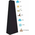 thumbnail image 3 of Jinsinto Couverture de Chauffage de patio Imperméable Résistant, Chauffage de Jardin, Chauffage de patio Pyramidal, Grand triangle, 3 of 5