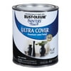 Rust-Oleum 1976502 Painter's Touch Latex Paint, Quart, Flat Black