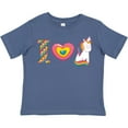 thumbnail image 3 of Inktastic I Love Unicorns Girls Toddler T-Shirt, 3 of 5