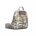 thumbnail image 2 of Floral Reading Pillow Cover, Vintage Inspired Pattern with Poppies and Strokes, Unstuffed Printed Bed Rest Case from Soft Fabric, Small, Pale Sepia Charcoal Grey, by Ambesonne, 2 of 4