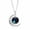 Z004_B, variant on Zodiac Sign Moon Pendant Necklace for Women Men, 12 Constellation Astrology Jewelry Birthday Christmas Gifts
