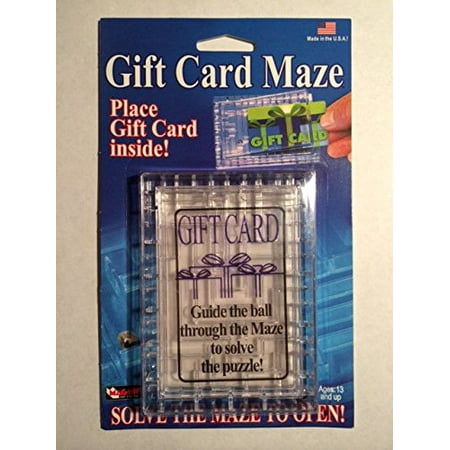 Gift Box Place Card Holder - Gift Card Maze - Puzzle Brain Teaser - Fun Challenge Gag Gift Holder .HN#GG_634T6344 G134548TY69478
