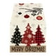 thumbnail image 2 of Camino de Mesa Navideño de 33 X 183 Cm | Decoración Navideña de Poliéster Multicolor | Diseño de Copos de Nieve y Árboles Invernales | Decoración Duradera y Lavable para Fiestas En La Cocina, 2 of 6
