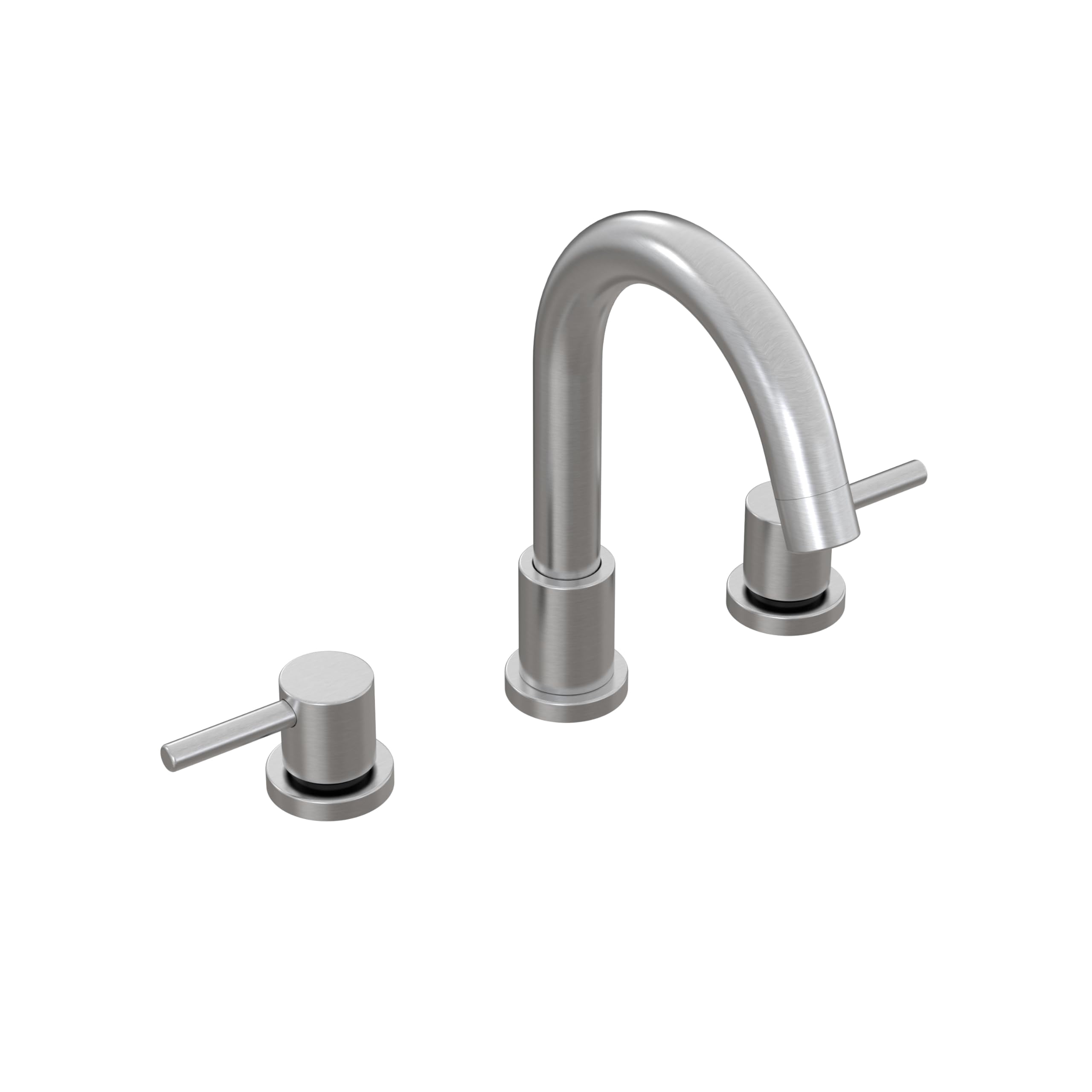 8 inch Widespread Bathroom Faucet, Bathroom Sink Faucet with Pop-up Drain and Supply Lines, Two Handles, 360 Degree Swivel Sink Faucet for Bathroom Sink Vanity RV Farmhouse Sink