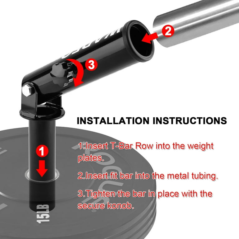  T Bar Row Platform Weight Lifting T Bar Rows Landmine Grappler  T Bar Row for Back Muscle Biceps Etc Training Fitness Weight Training  Christmas and Thanksgiving Gifts : Sports & Outdoors