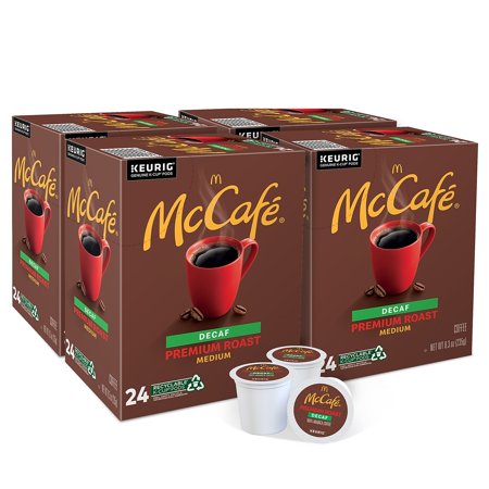 McCafe Arabica Decaf Coffee Keurig K-Cup Pods Medium Roast 96/Carton 080443CT