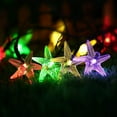 thumbnail image 4 of LINLIN Solar Starfish String Lights,Waterproof Solar Starfish Fairy Lights 8 Mode Starfish Fairy Christmas Lights for Outdoor Indoor Garden Home Wedding Party Christmas Lighting Decorations, 4 of 8