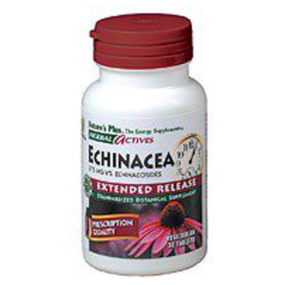 Echinacea Extract 375mg Time Release Nature's Plus 30 Sustained Release