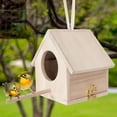 thumbnail image 2 of jinwen Bird House Outdoor Bird Nesting Box for Small Birds Window Bird Viewing, 2 of 7