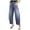 BU1, variant on Womens Mid Rise Barrel Jeans Wide Leg Vintage Baggy Boyfriend Denim Pants with Pockets, Cropped Ankle Length