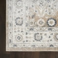 thumbnail image 5 of Nourison Astra Machine Washable 7'10" x 10' Silver Taupe Vintage Indoor Rug, 5 of 10