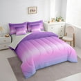 thumbnail image 3 of Homewish Watercolor Tie Dye 7pcs Bedding Comforter Set For Female Men Adults,Abstract Ombre Queen Bedding Sets Super Cozy,Gradient Vintage Aesthetic Queen Sheet Sets,Luxury Bedroom Decor,Reversible, 3 of 8