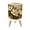 Color 4, variant on Small Trash Can with Lid Vintage Worn Leather American Football Rustic Surface 1.8 Gallon Dog Proof Trash Can Round Garbage Can Waste Bin Wastebasket for Bathroom Bedroom Living Room