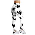 thumbnail image 1 of Gibobby Yoga leggings Pantalones de cintura alta estampados para mujer Leggings Medias Compresión Yoga Fitness Leggings de cintura alta(Plata de plata,XL), 1 of 4