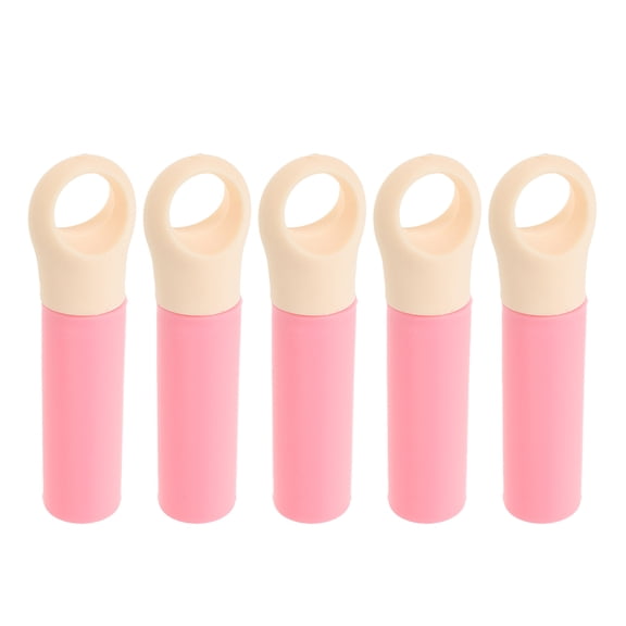 Hytrove Mop Handle Replacement Pink 5Pcs 4.6X1.3X1In