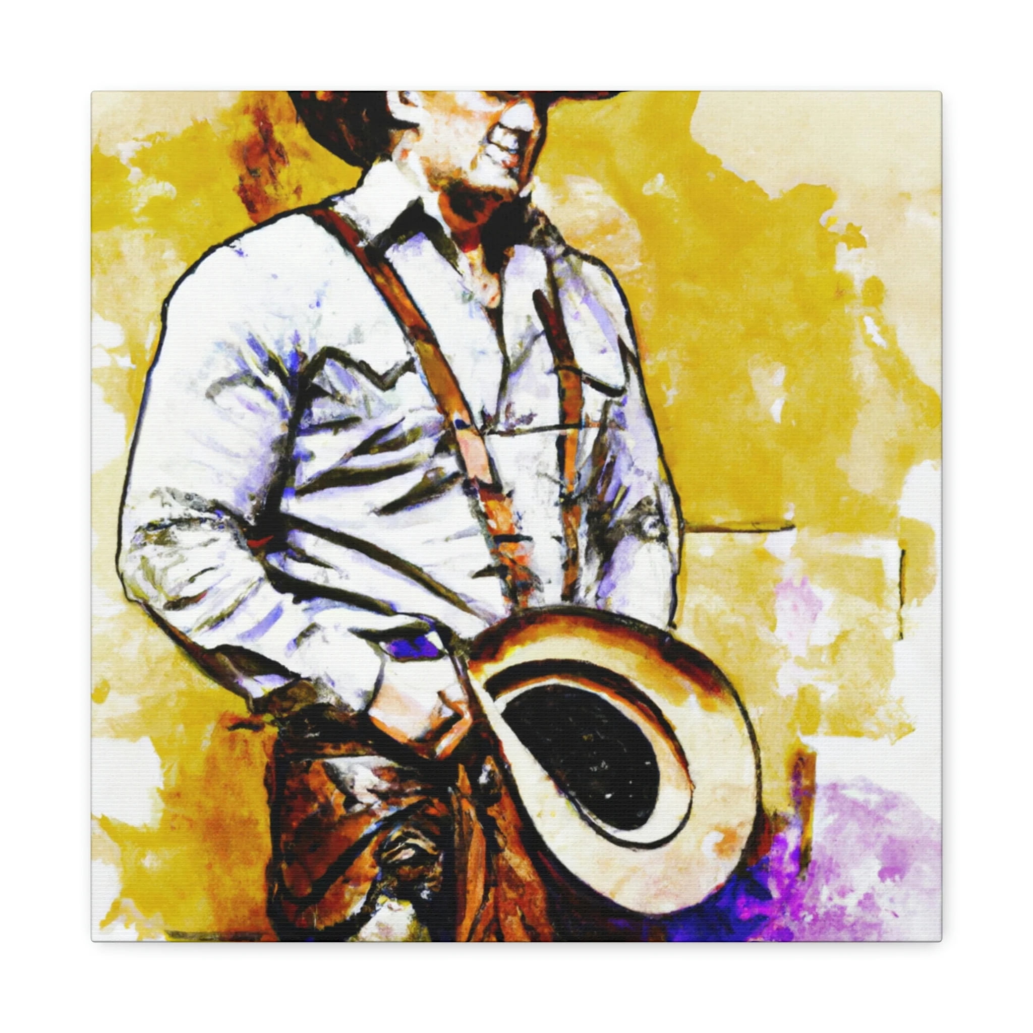 Dark Gun Holster Hues - Canvas
