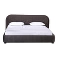 thumbnail image 3 of Moe's Home Collection Colin Fabric King Bed in Dark Gray, 3 of 5