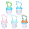 Silicone fruit soothe adult baby feeder pacifier Set Of 2 Pic.