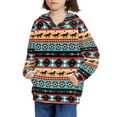 thumbnail image 3 of DISNIMO Aztec Hoodies for Boys Horse Hoodie for Kids 6-7 Hoodie Sweatshirts for Boys Like Girls Sweatshirt with Hoodies Street Wear Hoodies for Boys Hooded Pullover Sweater Casual Wear, 3 of 7