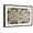 Brown Frame, variant on Art.com Old Sky Map Depicting Boreal And Austral Hemispheres With Constellations And Zodiac Signs Art Print by marzolino, White Frame Wall Art, 29" x 21"