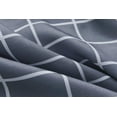 thumbnail image 2 of Textured Fabric Shower Curtains 72 Inches by 72 Inches, Dark Grey Checkered Printed Bathroom Curtains Machine Washable, 2 of 5
